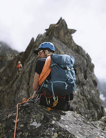 Escalade en montagne